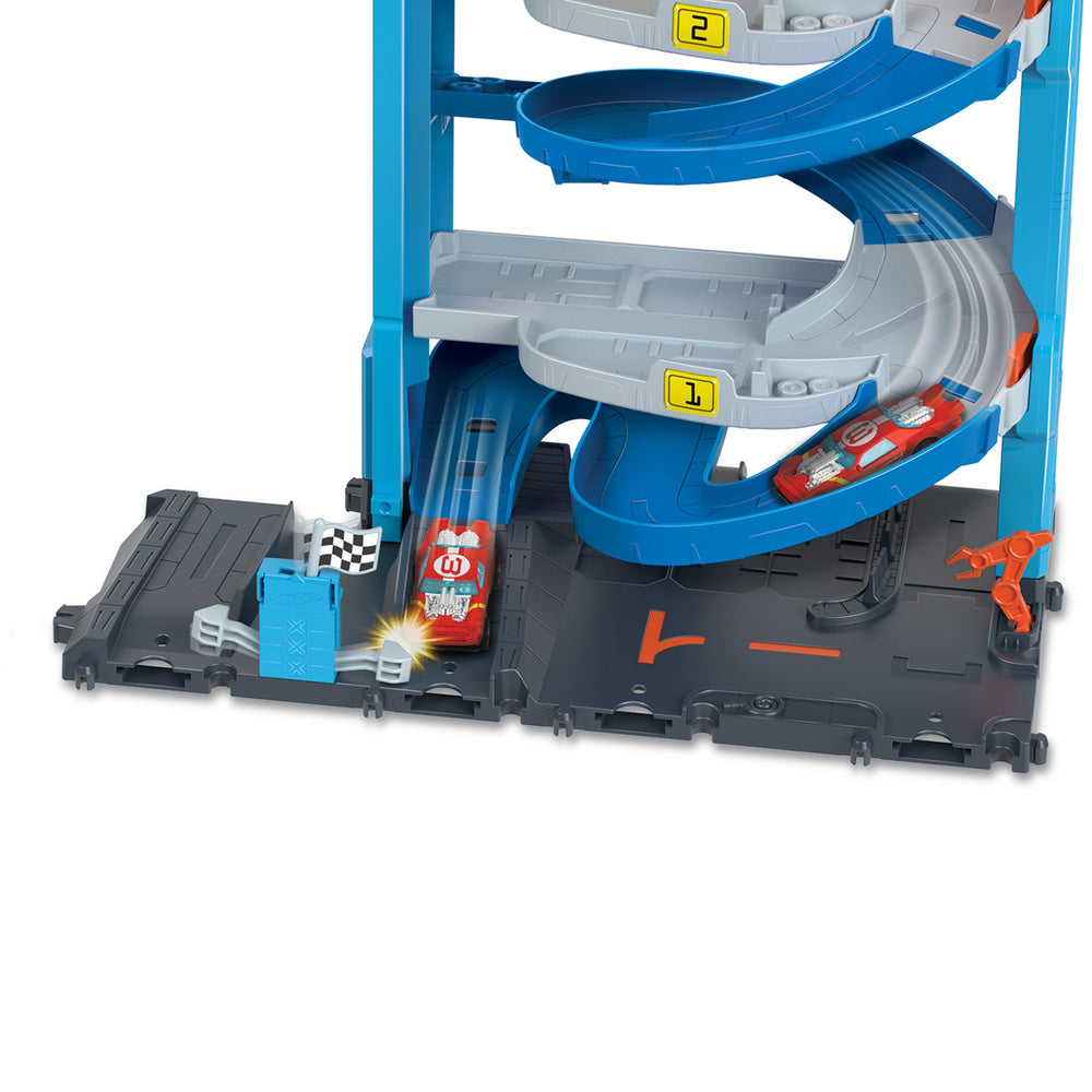 Hot Wheels City Transforming Race Tower