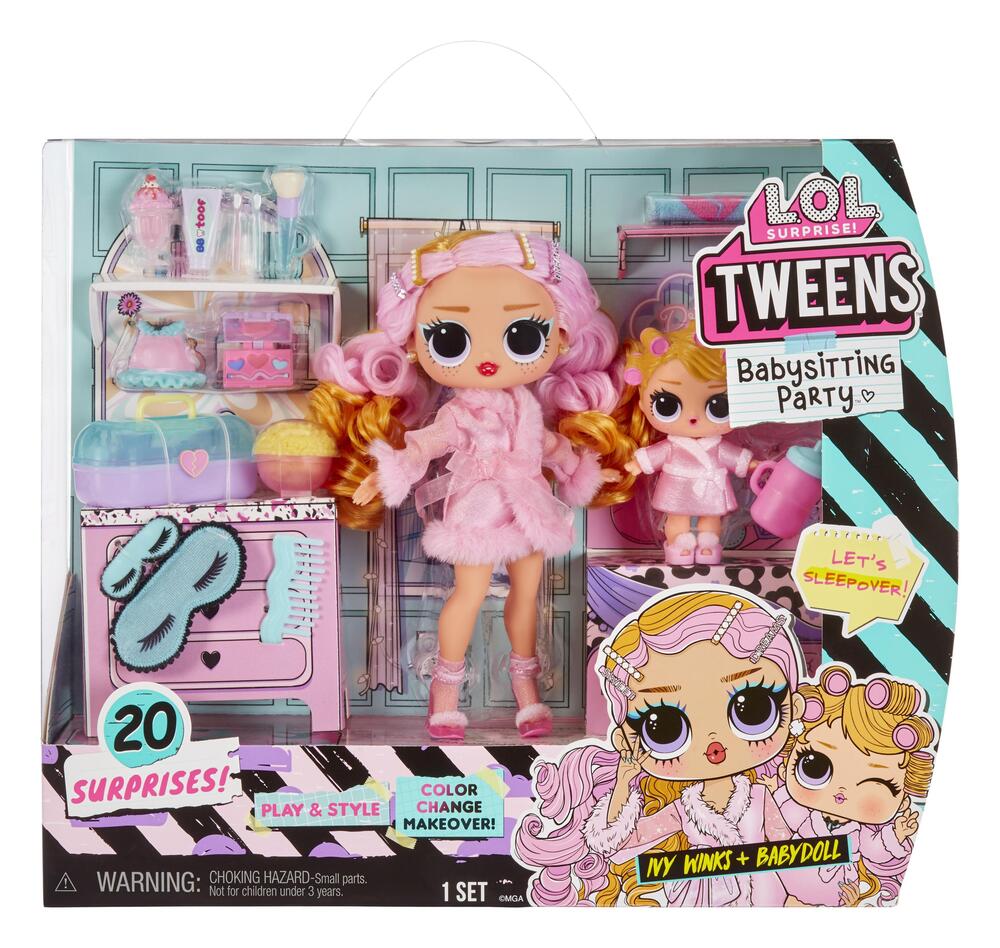 L.O.L. Surprise! Tweens + Tots Baby Sitters asst