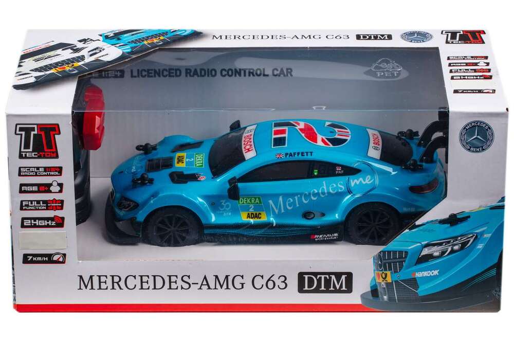 RC MERCEDES AMG C63 DTM ME blå