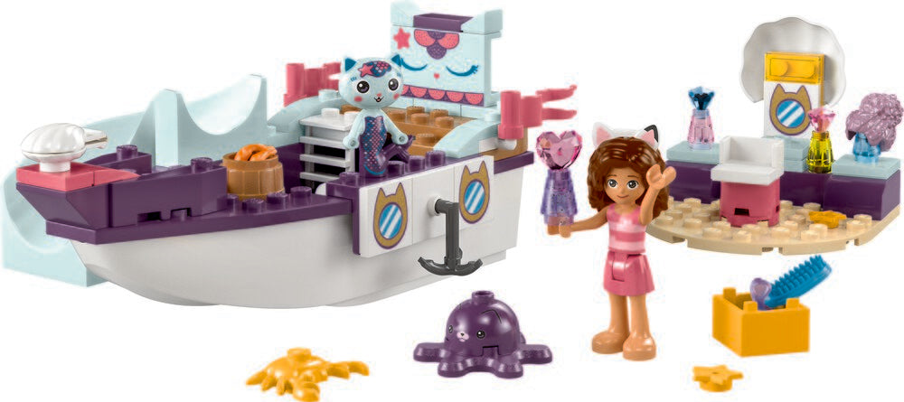 10786 LEGO Gabby's Dollhouse Gabby og Havkats skib og badeland