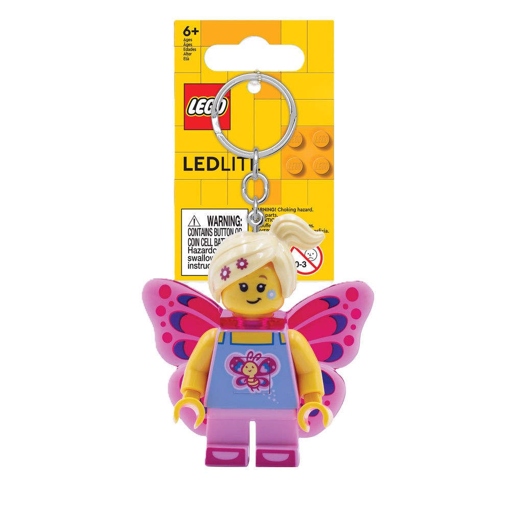 LEGO LED nøglering sommerfugl