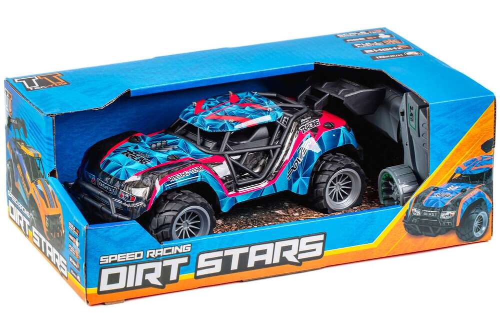 RC SPEED RACING BLÅ/PINK