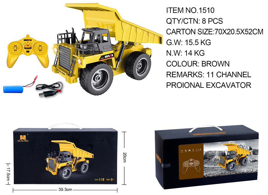 Fjernstyret Dumper