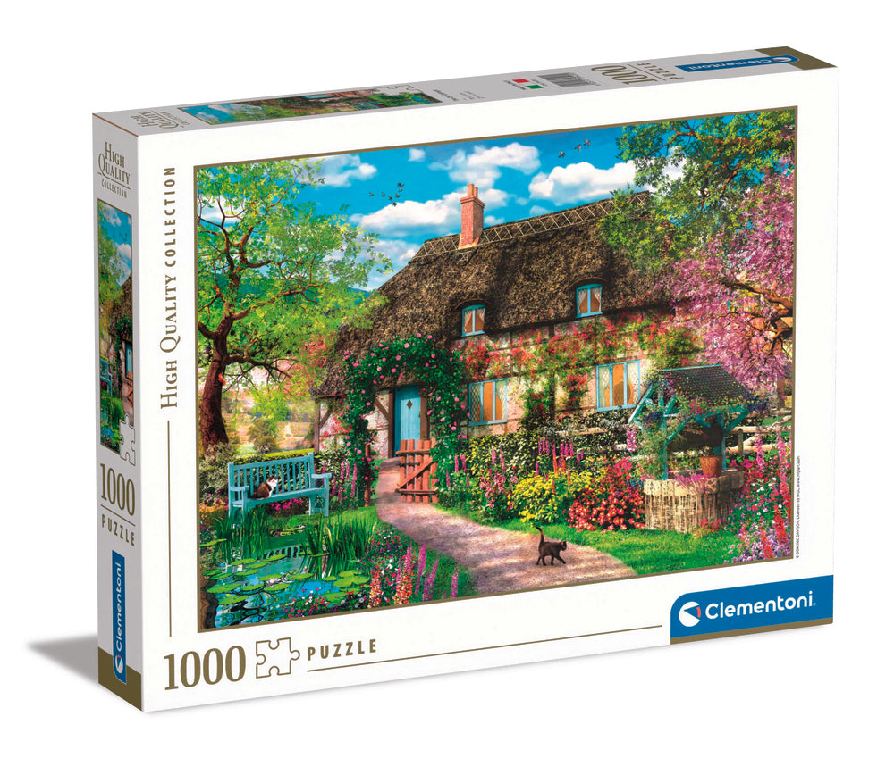 PUSLESPIL CLEMENTONI THE OLD COTTAGE 1000 BRIKKER
