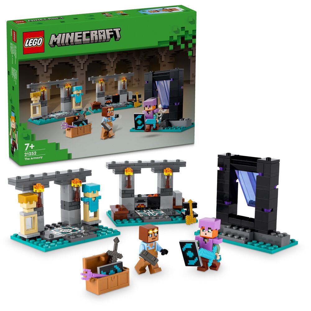 D2 21252 LEGO Minecraft Våbenkammeret