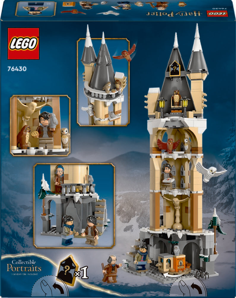 D2 76430 LEGO Harry Potter Hogwarts™-slottets ugleri