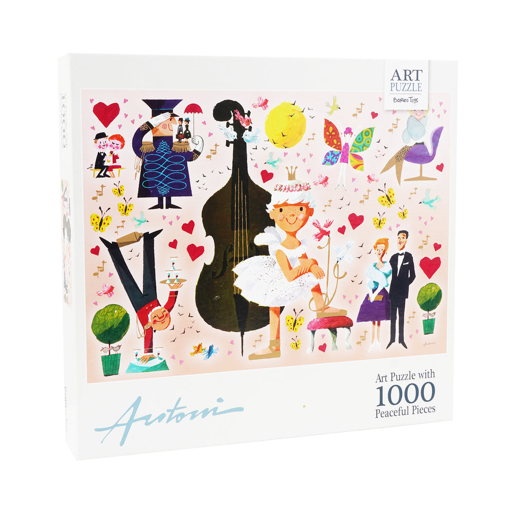 Ib Antoni - Art Puslespil - Ballerina - 1000 brikker - FSC