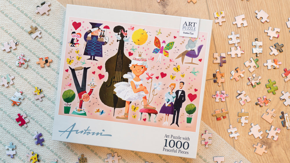 Ib Antoni - Art Puslespil - Ballerina - 1000 brikker - FSC