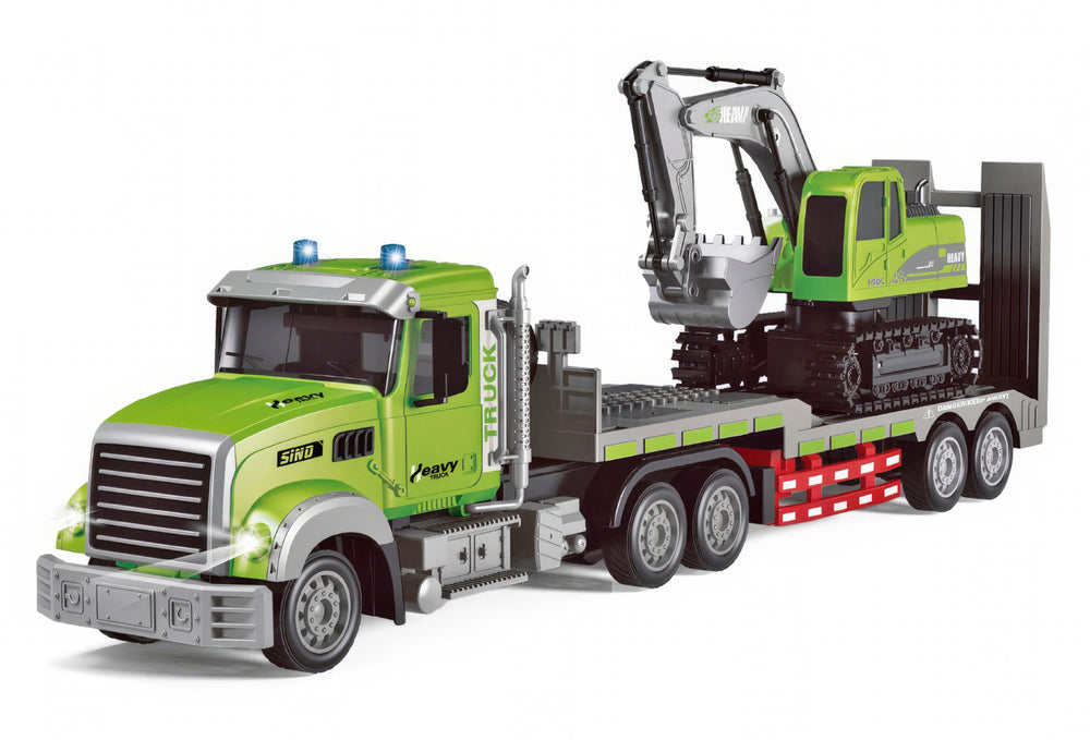 RC EXCAVATOR OG TRUCK