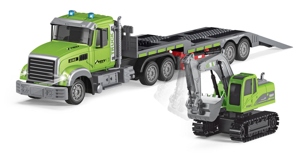 RC EXCAVATOR OG TRUCK