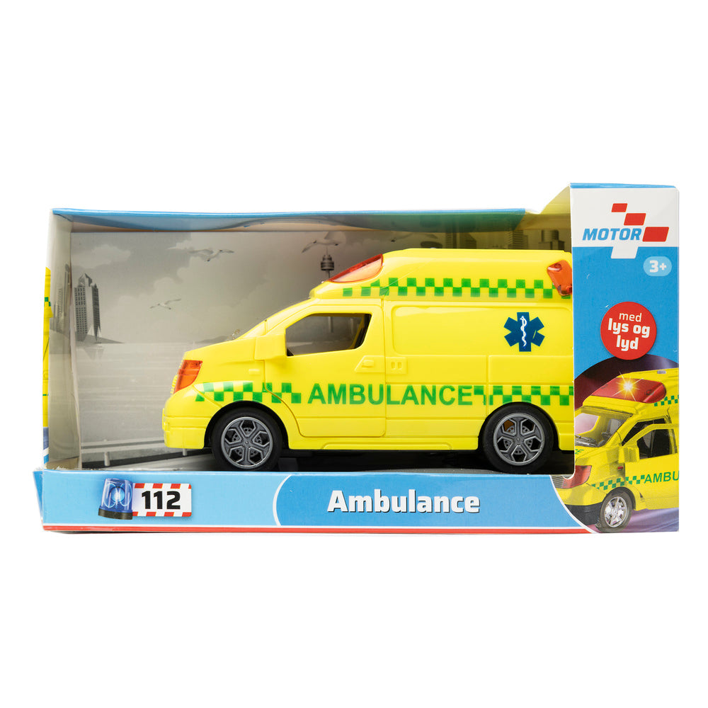 Ambulance medlys og lyd 12,5 cm