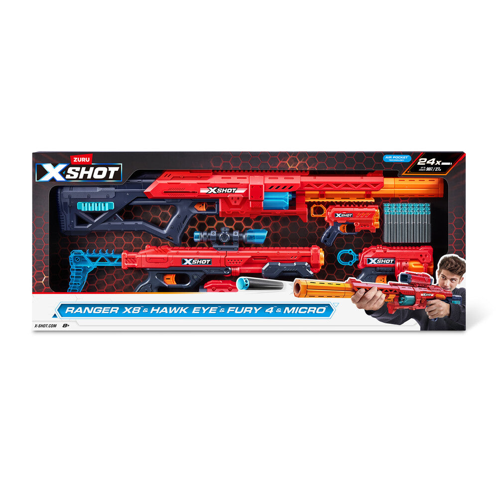 D2 Xshot Excel Ranger X8 & Hawk Eye & Fury 4 & Micro