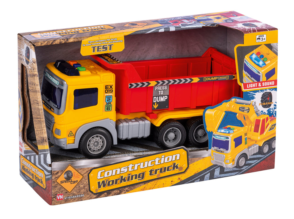 SPEED TRUCK MED LYS & LYD ass