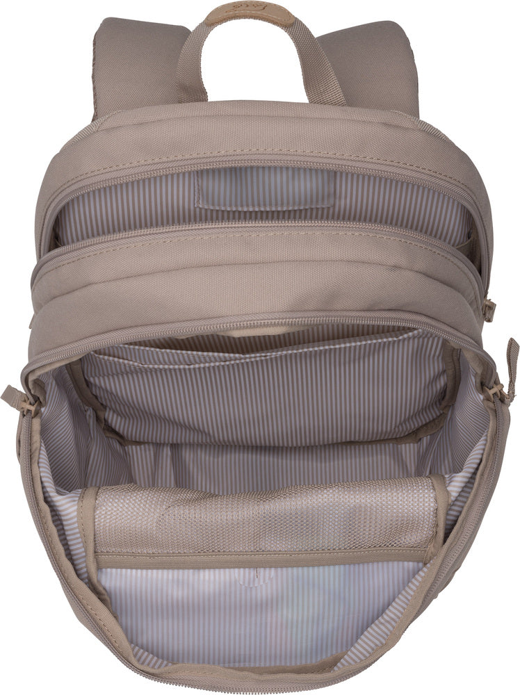 Skoletaske Beckmann Urban midi 26 liter beige