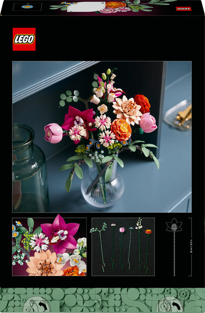 10342 LEGO Botanicals Smuk pink blomsterbuket