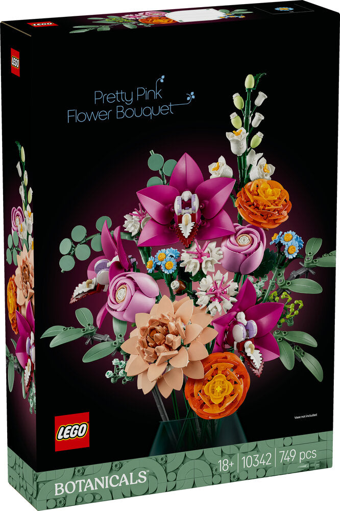 10342 LEGO Botanicals Smuk pink blomsterbuket