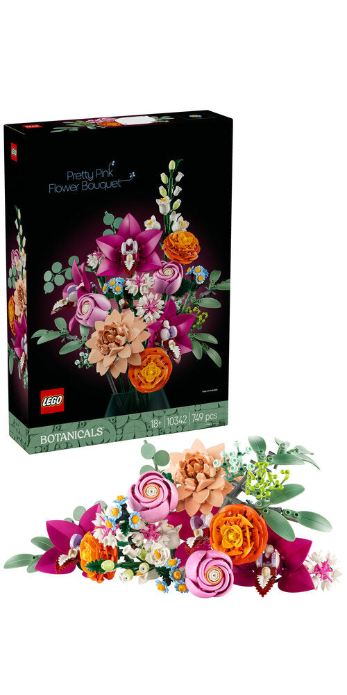 10342 LEGO Botanicals Smuk pink blomsterbuket