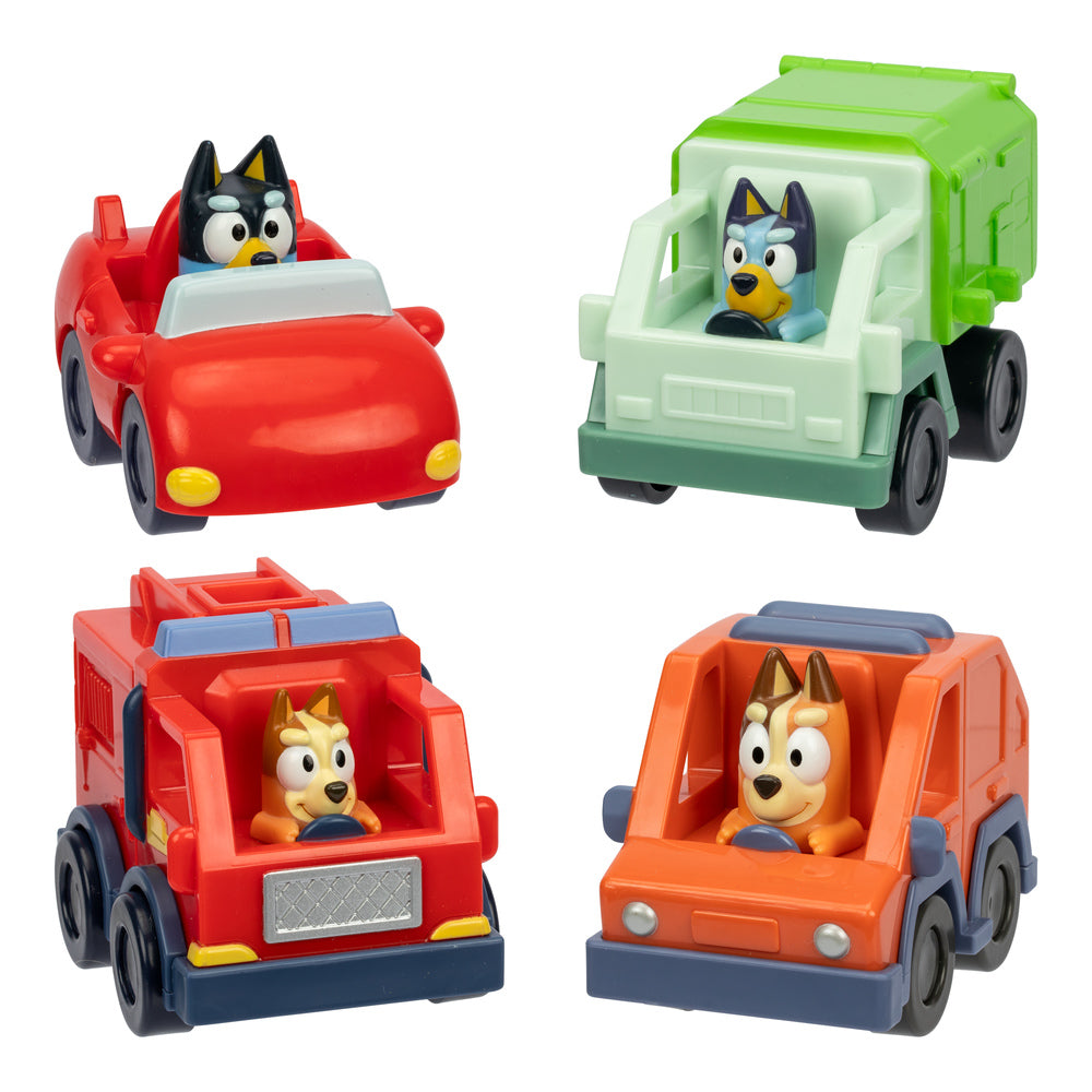 Bluey Familien i minibiler