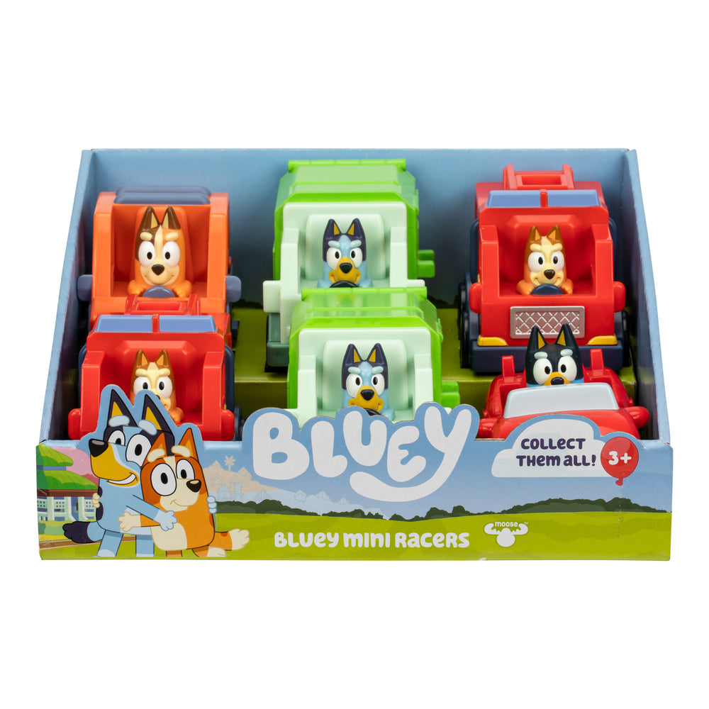 Bluey Familien i minibiler