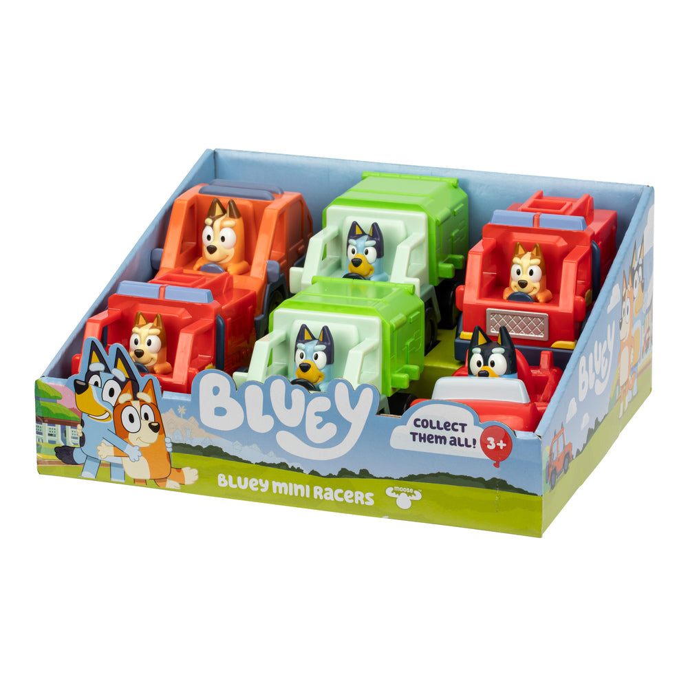 Bluey Familien i minibiler