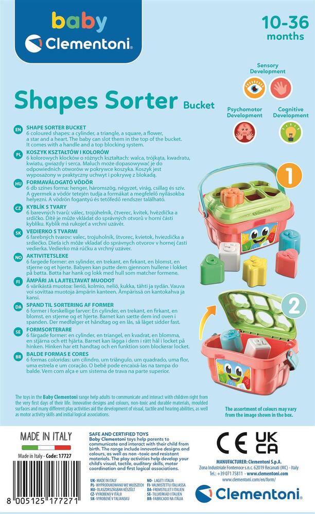 Clementoni shapes sorter