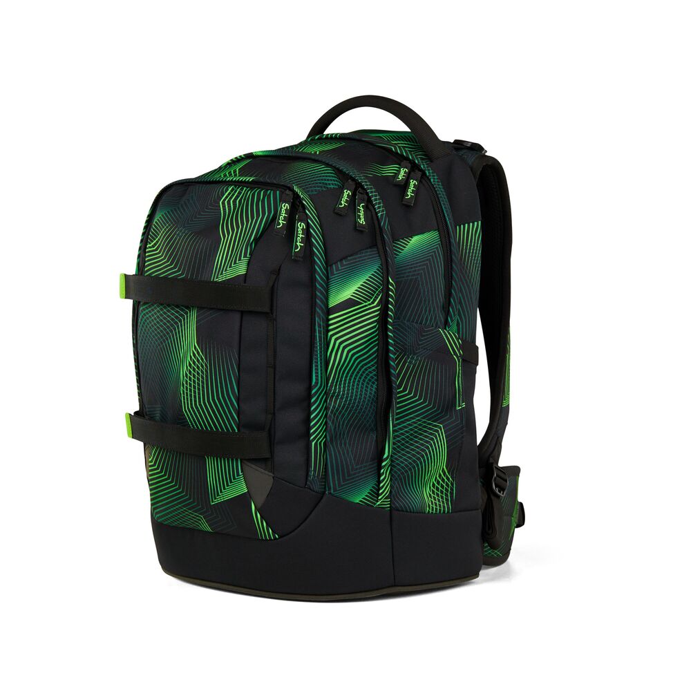 Skoletaske Satch Pack Seismic Green 30L