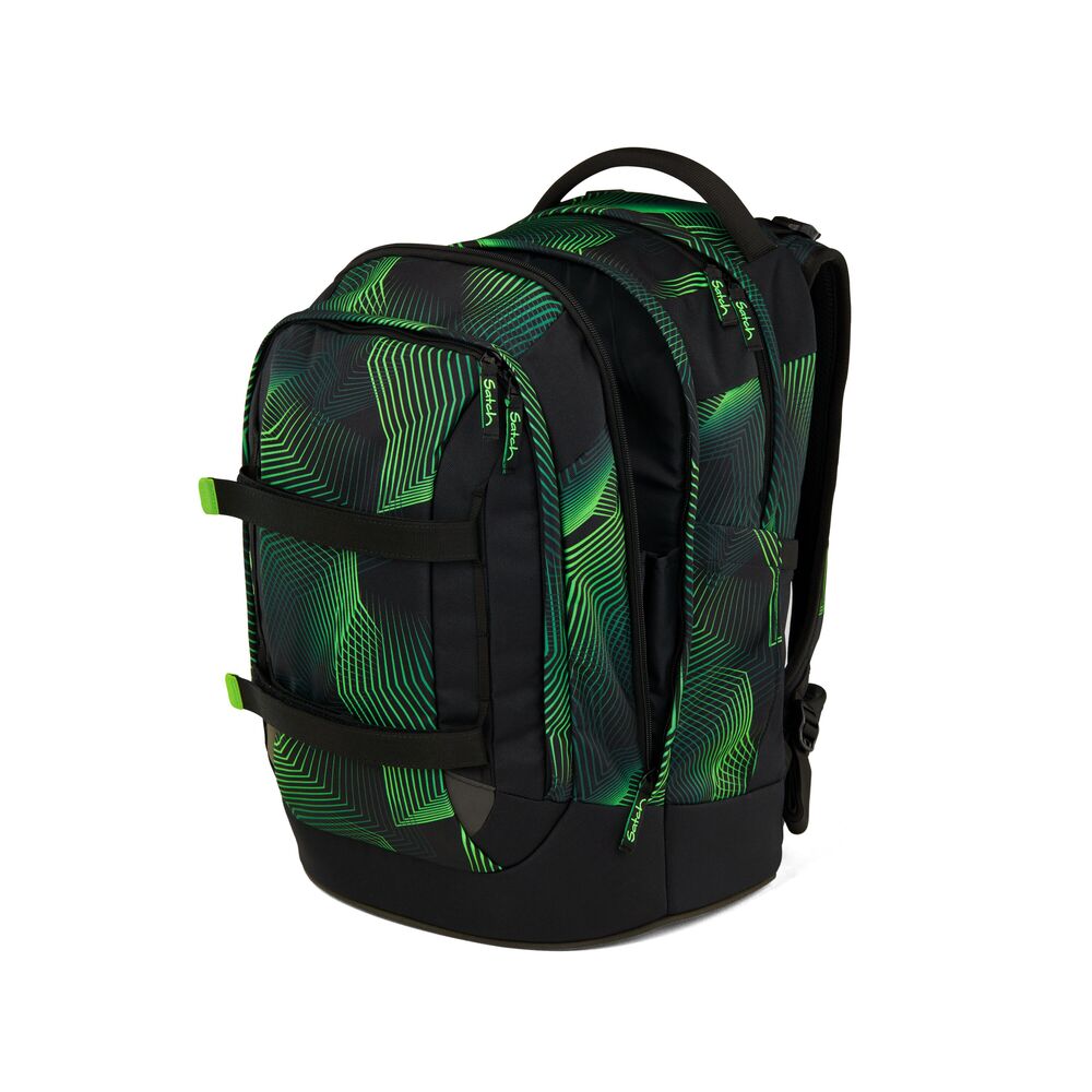 Skoletaske Satch Pack Seismic Green 30L