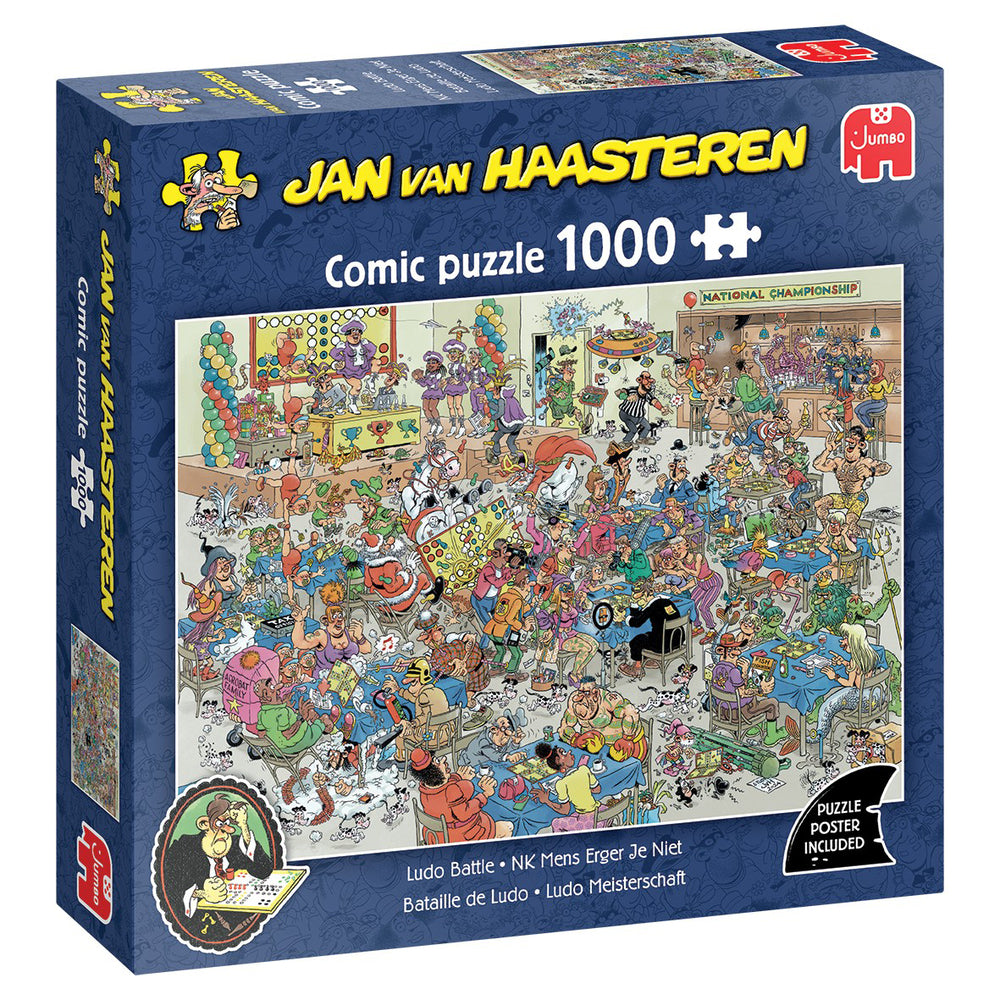 JANVANHAASTEREN Ludo Battle 1000 brikker