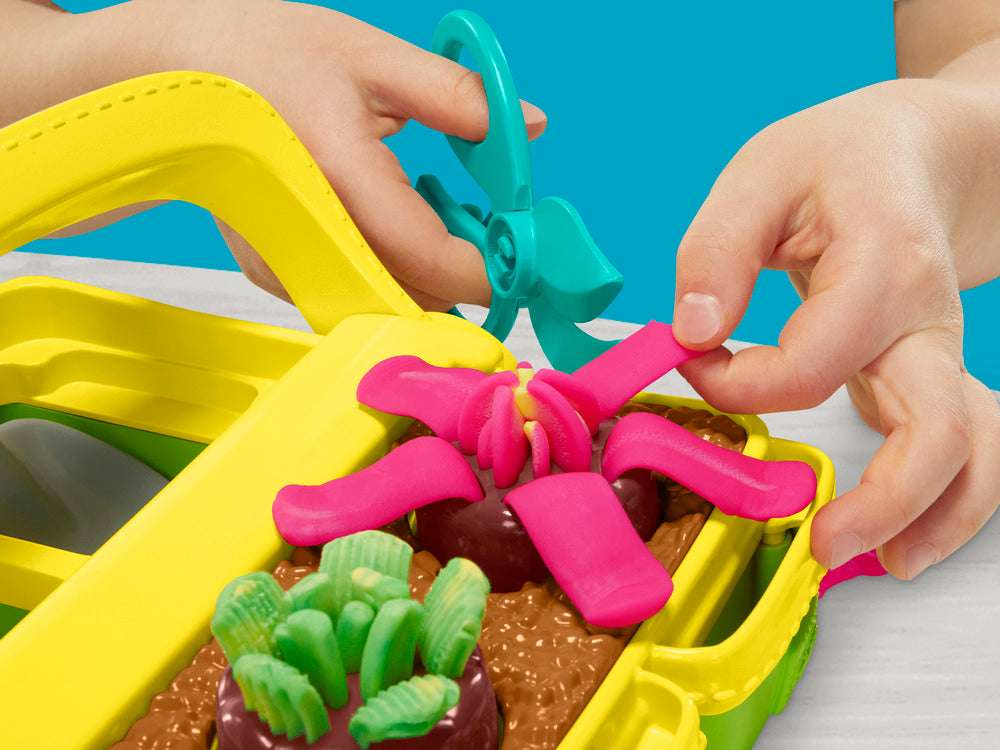 Play-Doh blooming flowers