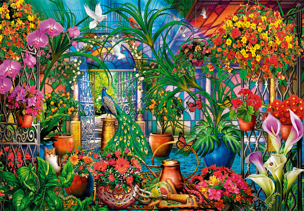 Puslespil The Greenhouse Caretakers 500 brikker