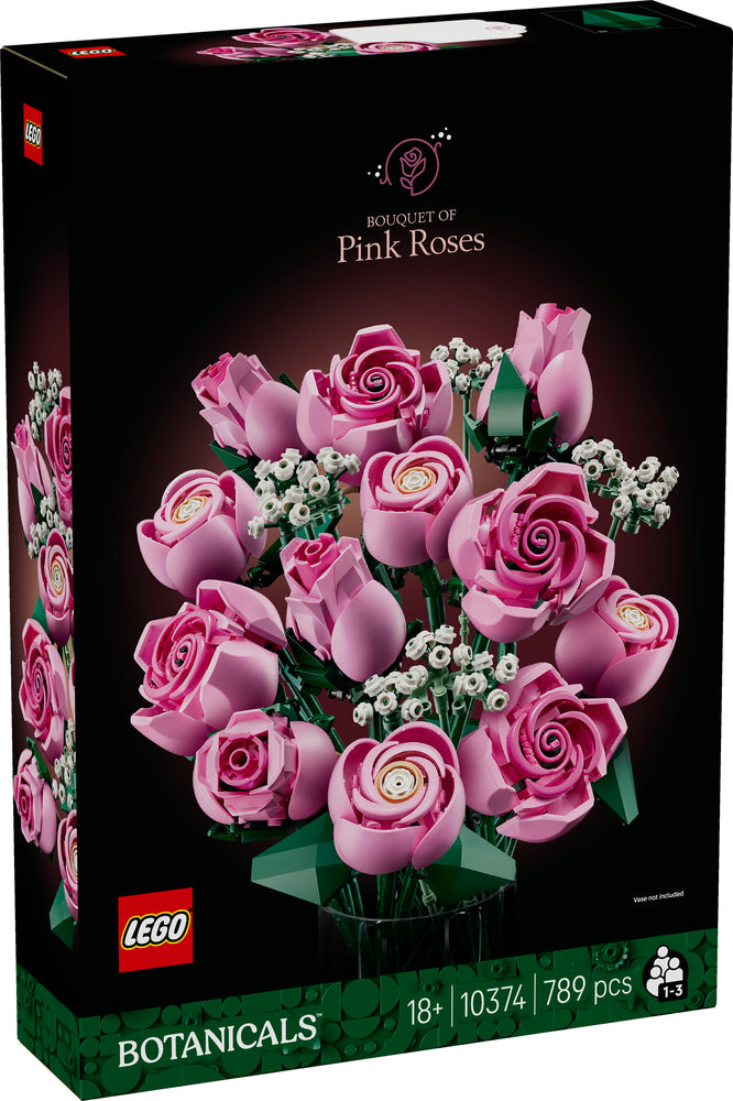 10374 LEGO Botanicals Buket af pink roser