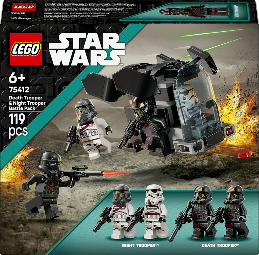 75412 LEGO Star Wars Battle Pack med dødssoldater og natsoldater