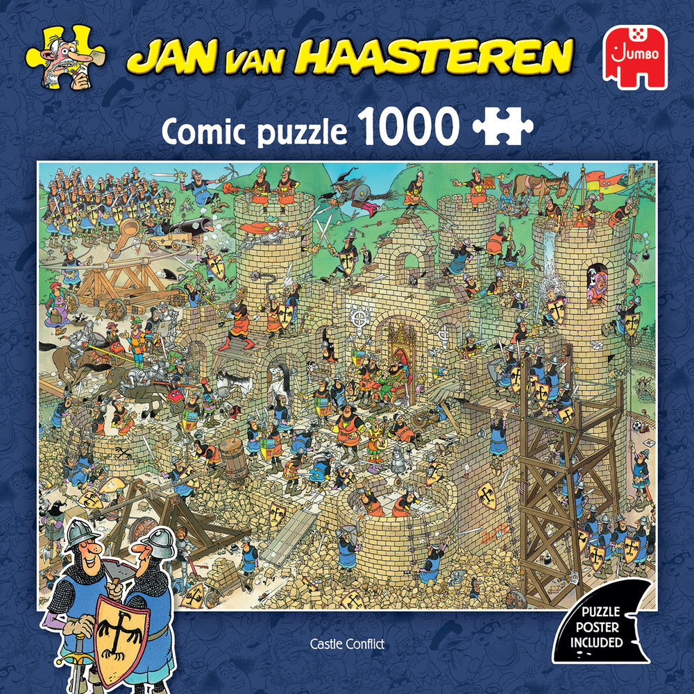 JANVANHAASTEREN Castle Conflict 1000 brikker