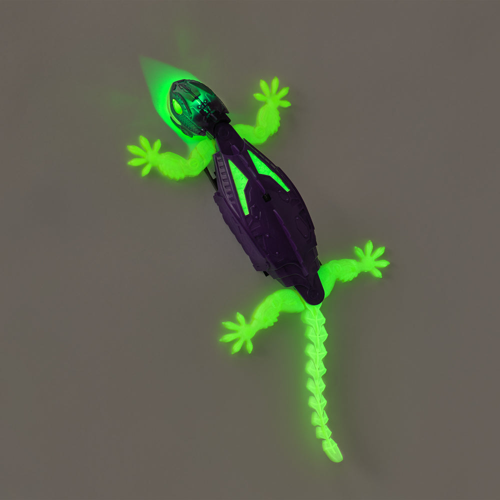 Hex Bots Væggående Selvlysende Gecko