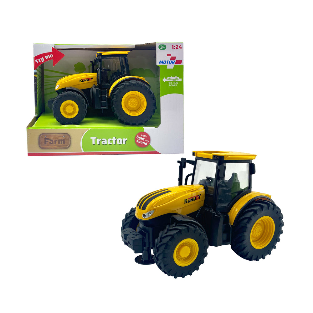 Traktor med lys og lyd