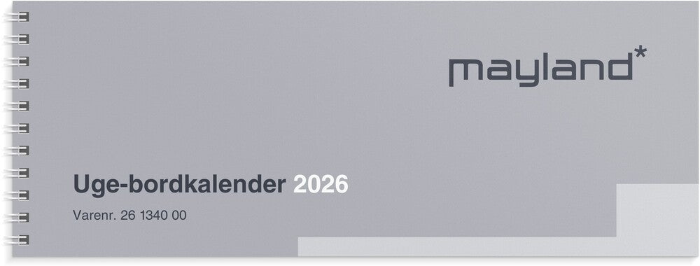 Bordkalender 2026 uge