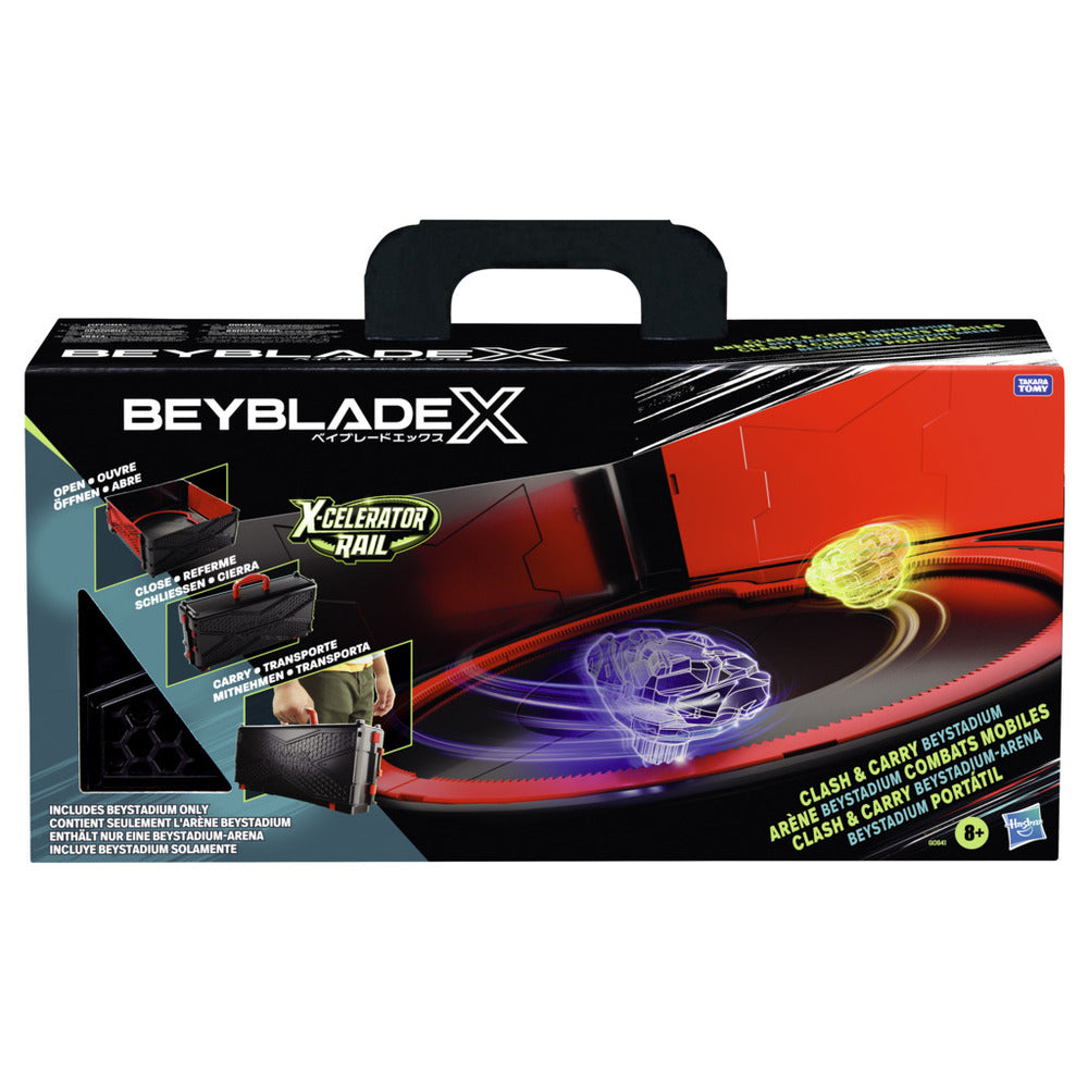 Beyblade X Beystadium Clash and Carry Beystadium