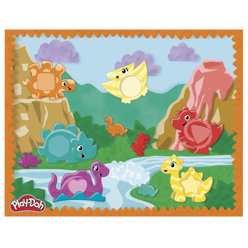 Play-Doh Shapes and Colors Dino