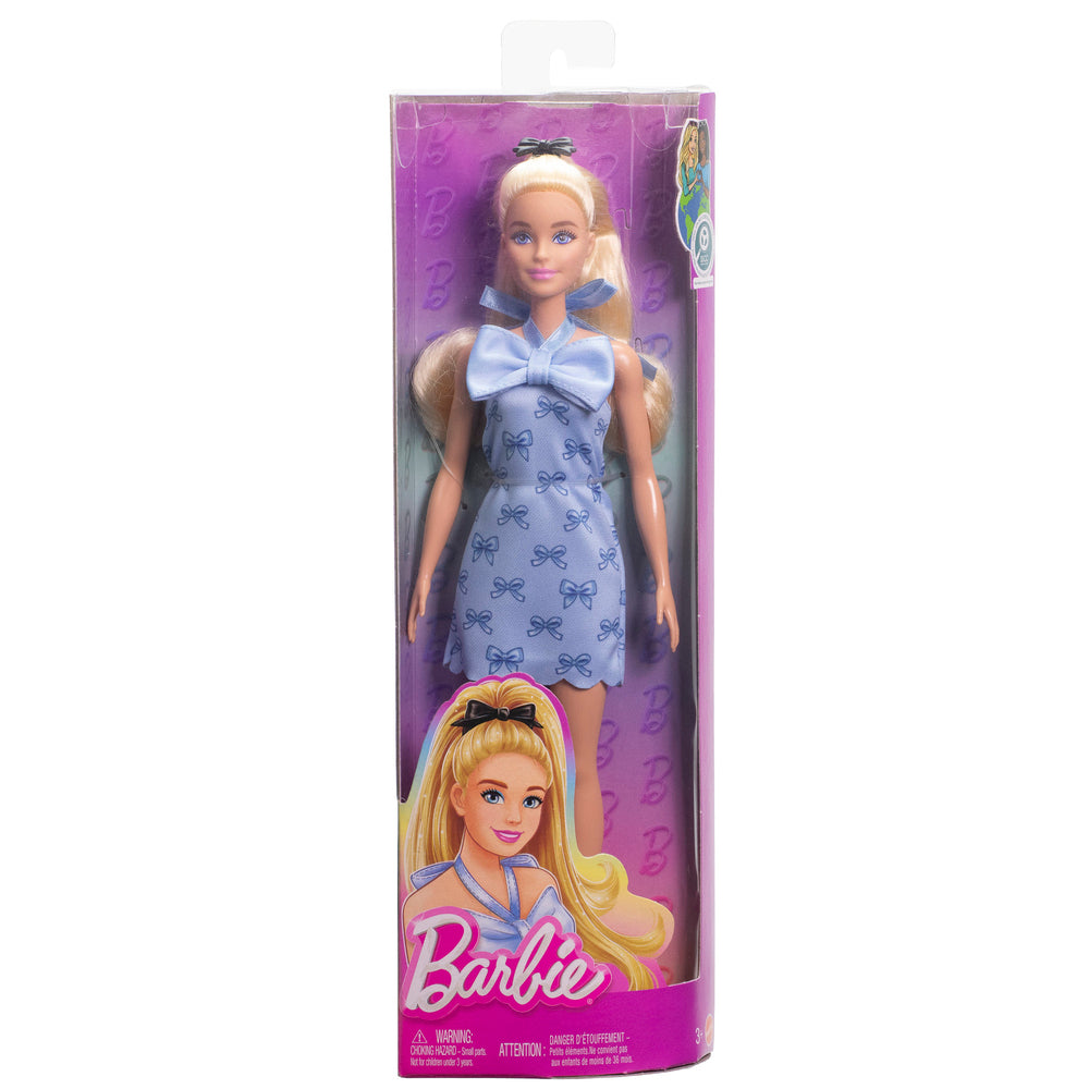 Barbie Fashionista Dukke Blå Sløjfer