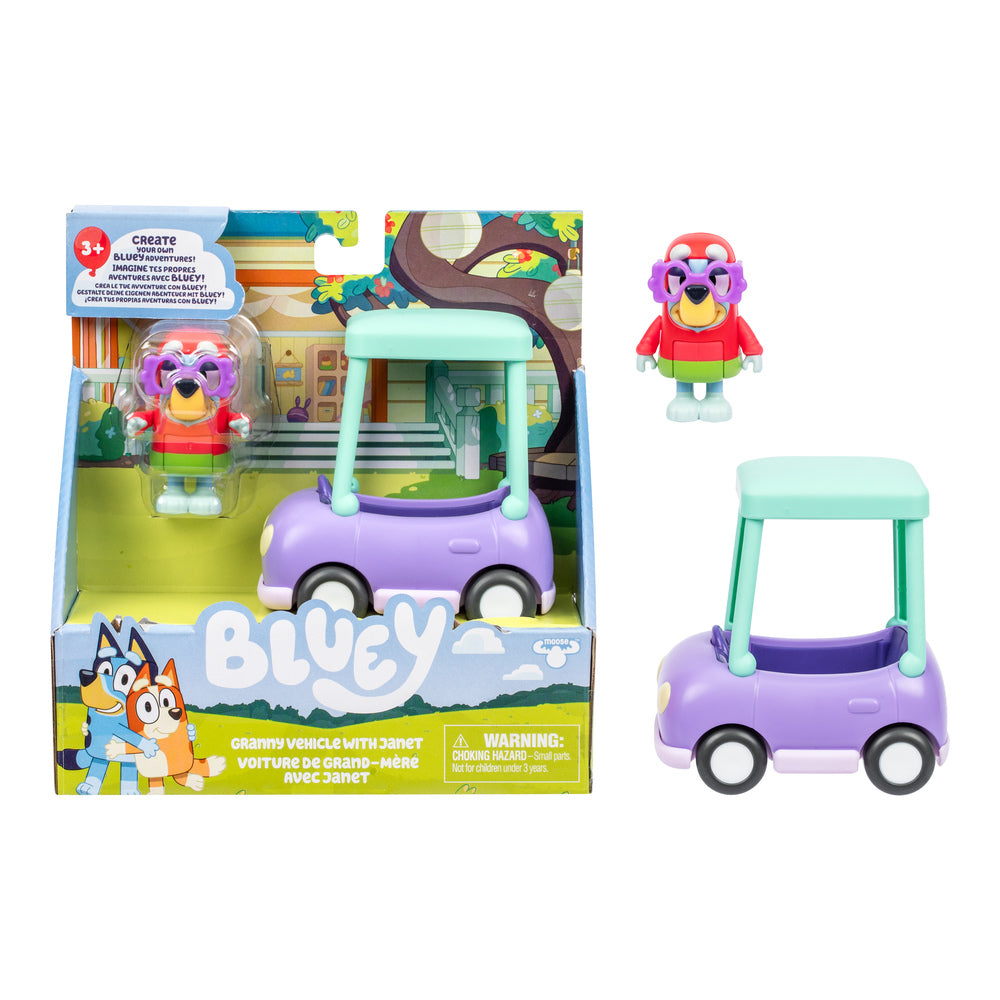 Bluey legesæt med bil og figur