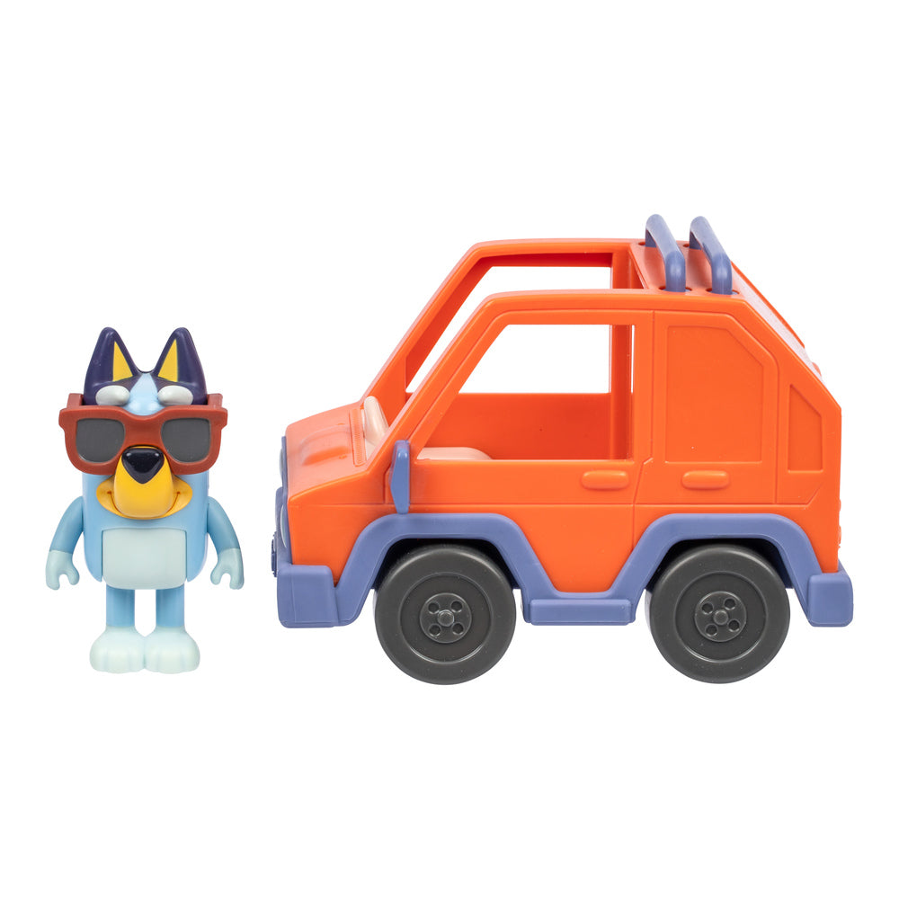 Bluey legesæt med bil og figur