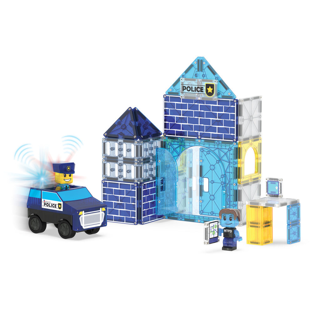 D2 MAGNA-TILES Politistation 36 stk