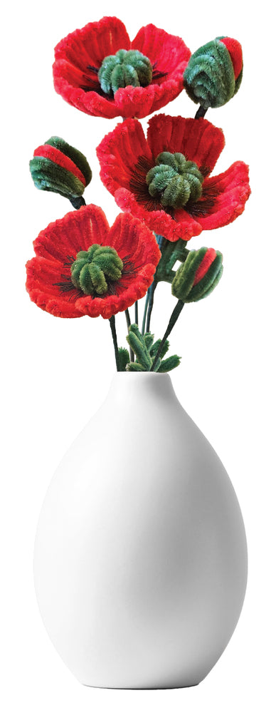 Piberenser blomster valmue 3 STK