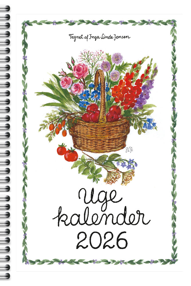 Ugekalender 8X12 Cm 2026