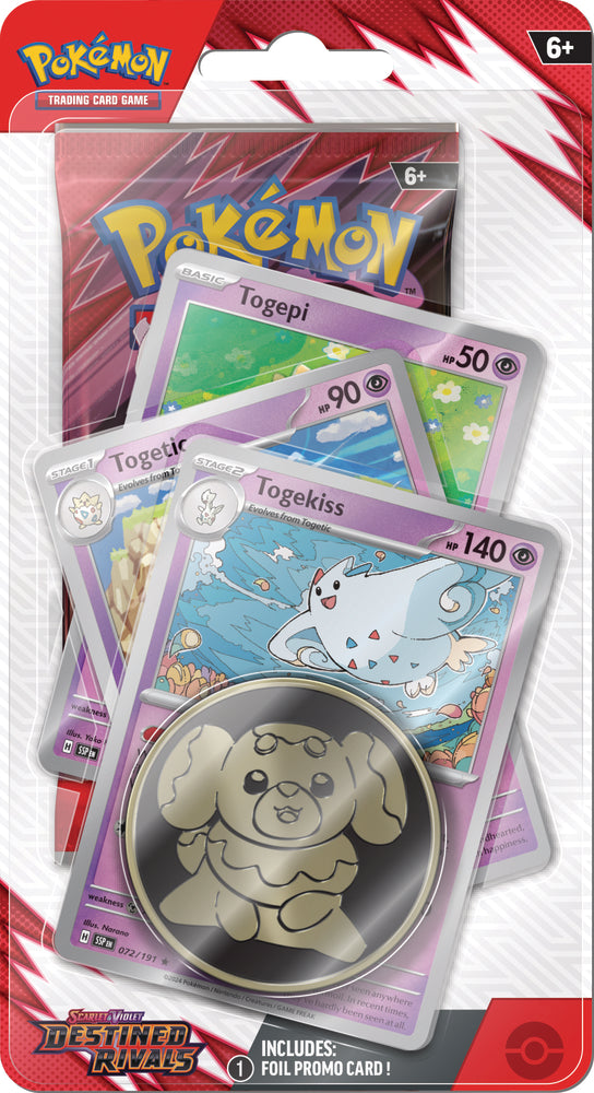 Pokemon SV10 Destined Rivals Premium Checklane ass.