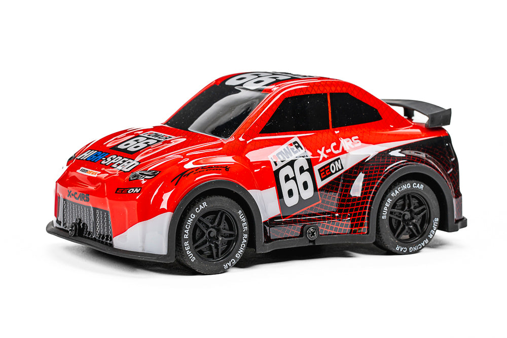 RC Mini Rally 1:24 2,4GHz med lyd, rød