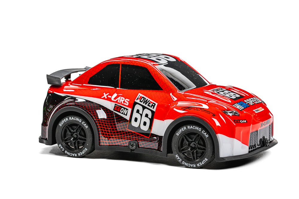 RC Mini Rally 1:24 2,4GHz med lyd, rød