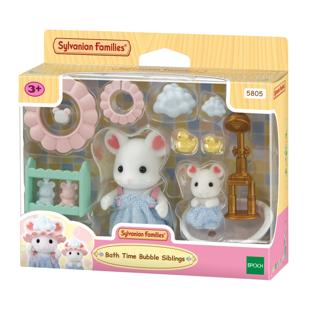 SYLVANIAN FAMILIES Søskende Boble Badetid