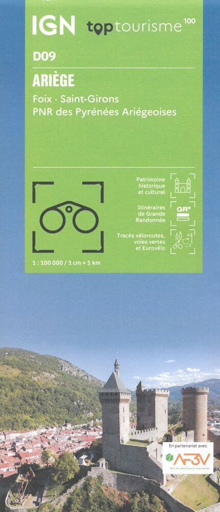TOP100: D09: Ariege - Foix - Saint-Girons PNR des Pyrenees Ariegeoises