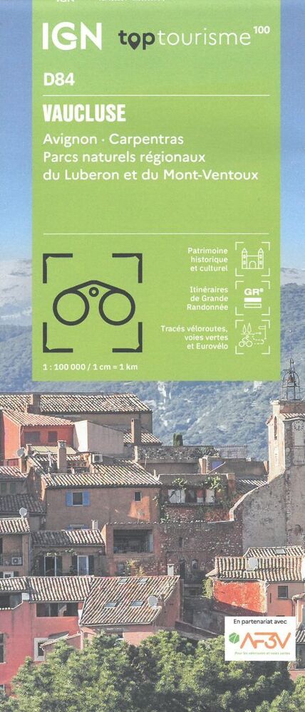 TOP100: D84: Vaucluse - Avignon Carpentras Parcs naturels regionaux du Luberon Mont-Ventoux